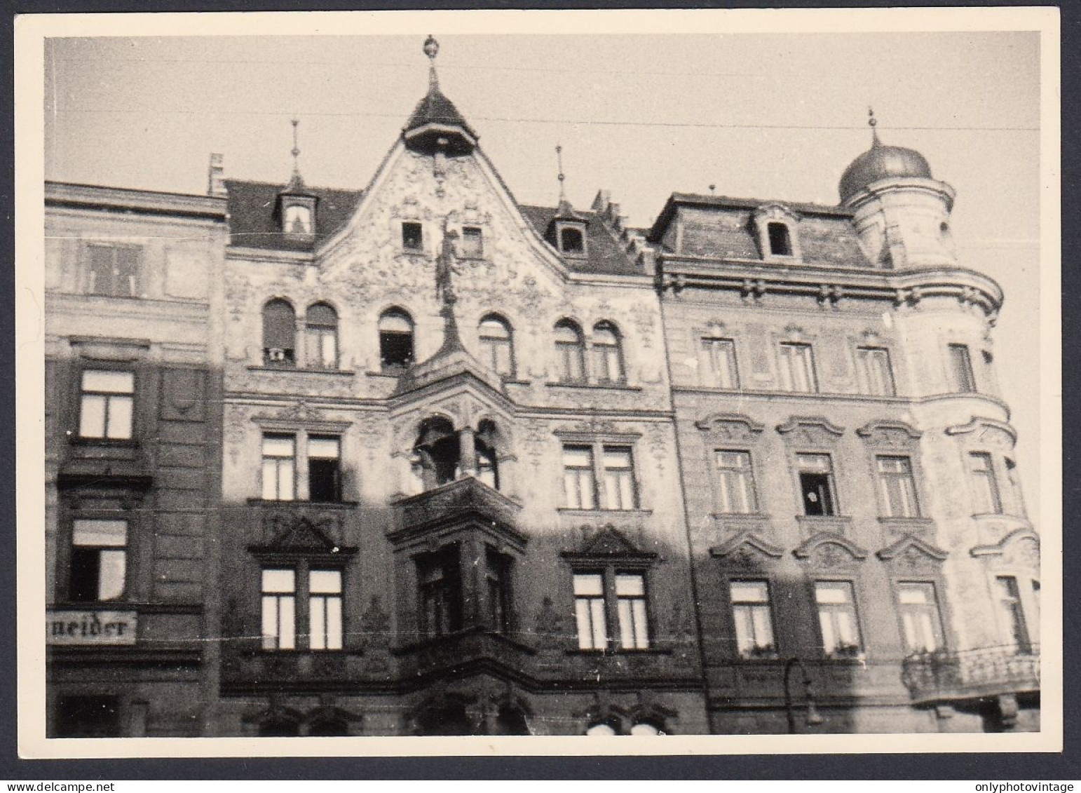 Germania, Facciata Edificio In Un Luogo Da Identificare, 1950 Foto Epoca - Lugares