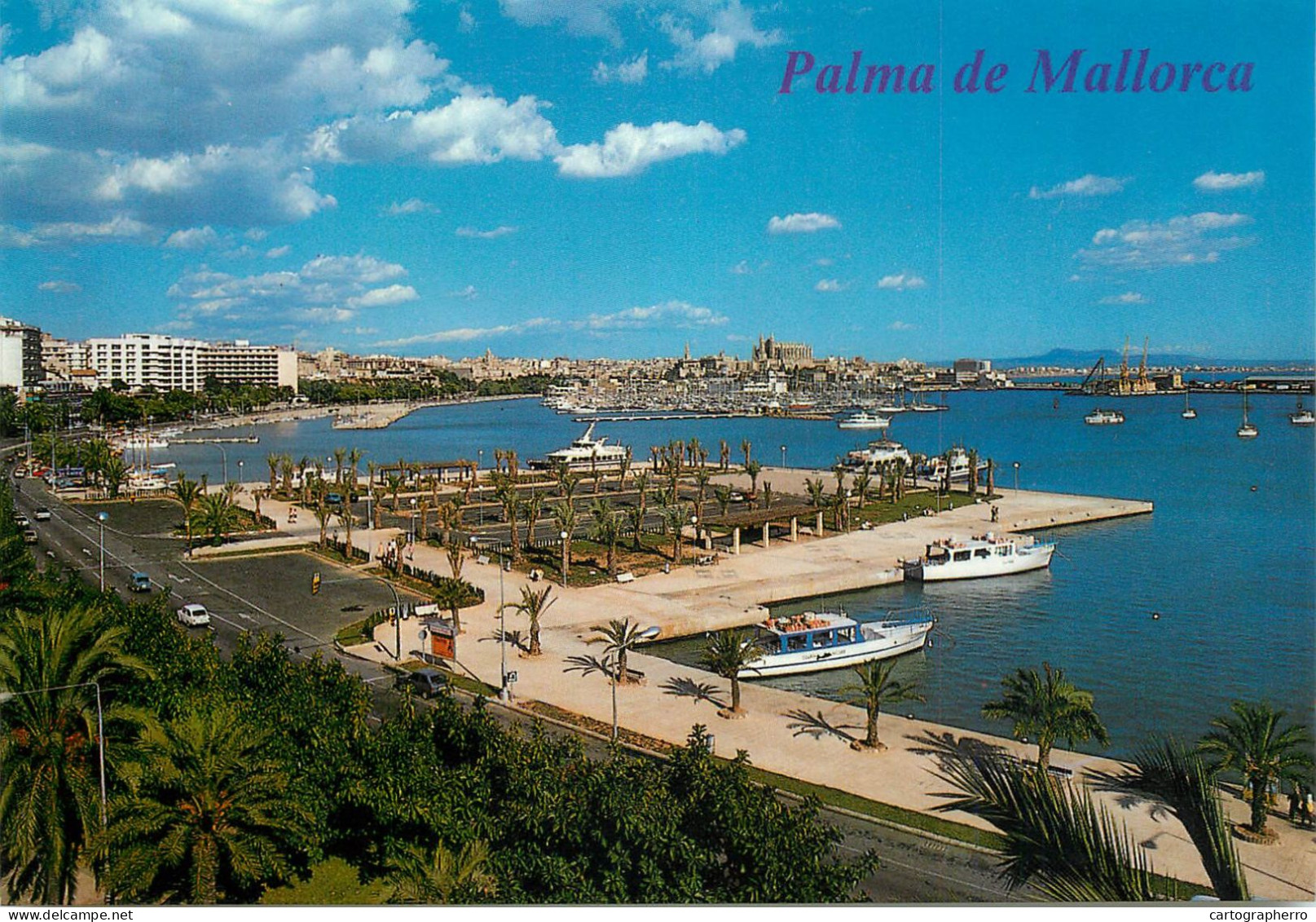 Navigation Sailing Vessels & Boats Themed Postcard Mallorca Baleares Palma - Velieri