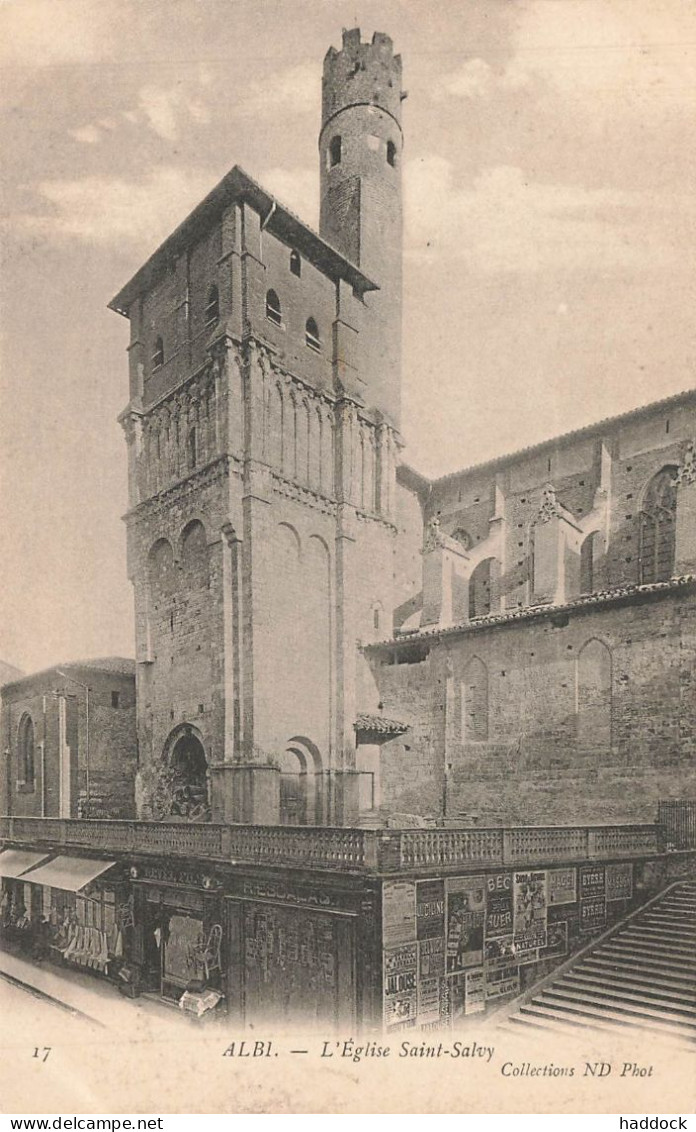 ALBI : L'EGLISE SAINS SALVY - Albi