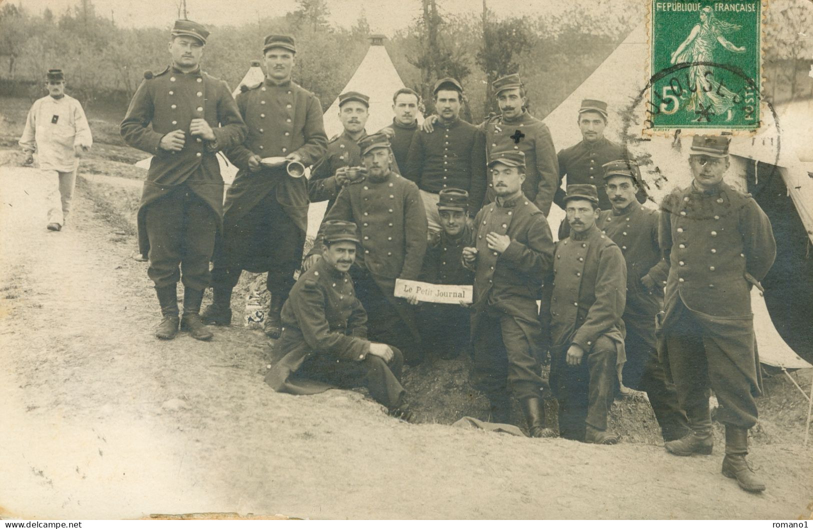 31)   TOULOUSE  - 2 Juillet 1912  - Bon Souvenir   ( Carte Photo Militaire  ) - Toulouse