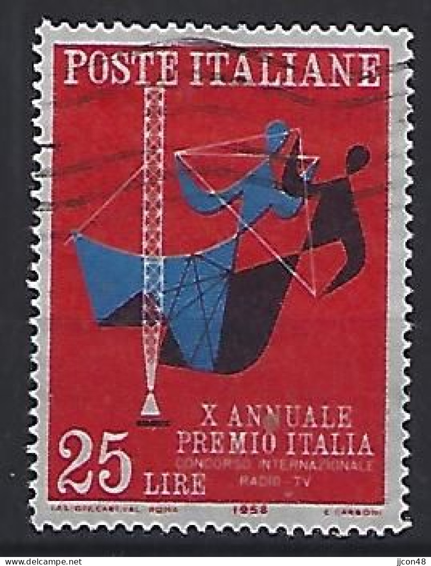 Italy 1958  Italia Fur Rundfunk Und Fernsehen  (o) Mi.1027 - 1946-60: Usati