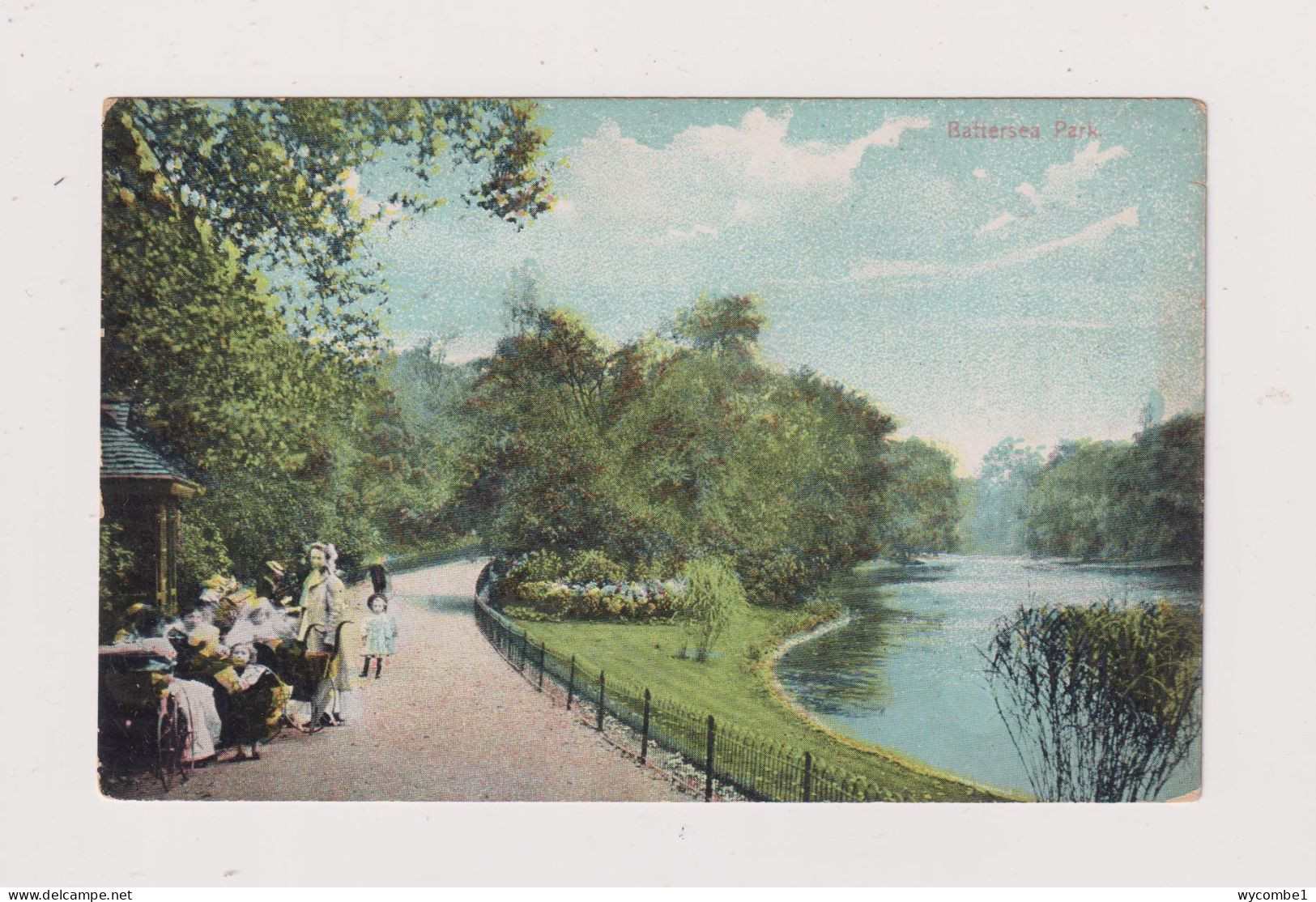 ENGLAND -  Battersea Park  Unused Vintage Postcard - London Suburbs