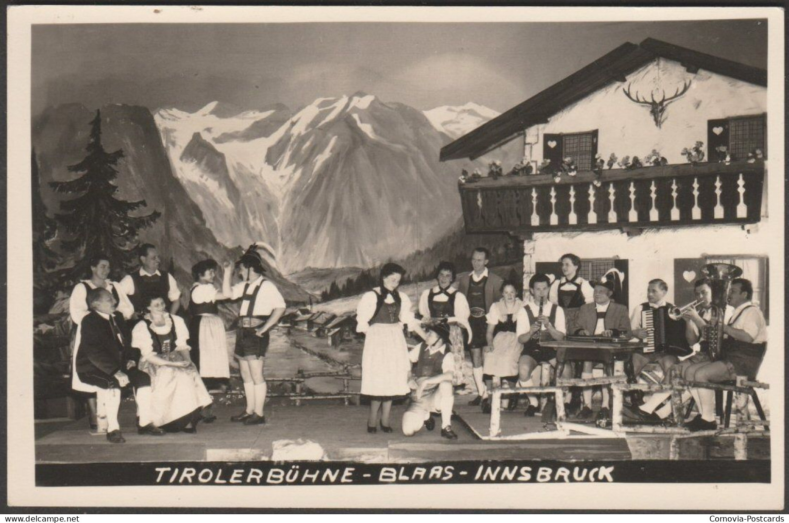 Tirolerbühne Blaas, Innsbruck, C.1950 - Richard Müller Foto-AK - Innsbruck