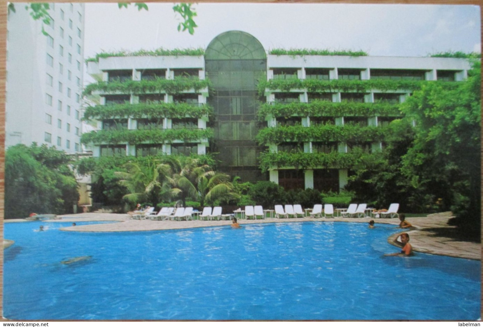 CHINA PEOPLES REPUBLIC WHITE SWAN HOTEL GUANGZHOU POSTCARD ANSICHTSKARTE CARTOLINA CARD POSTKARTE CARTE POSTALE - China