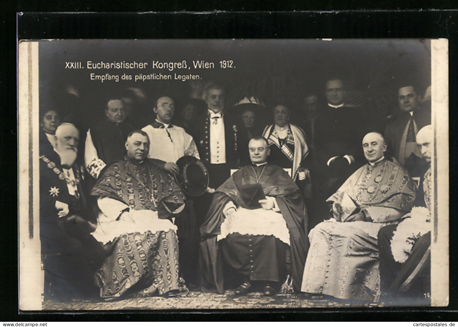 AK Wien, XXIII. Eucharistischer Kongress 1912, Empfang Des Päpstlichen Legaten  - Andere & Zonder Classificatie
