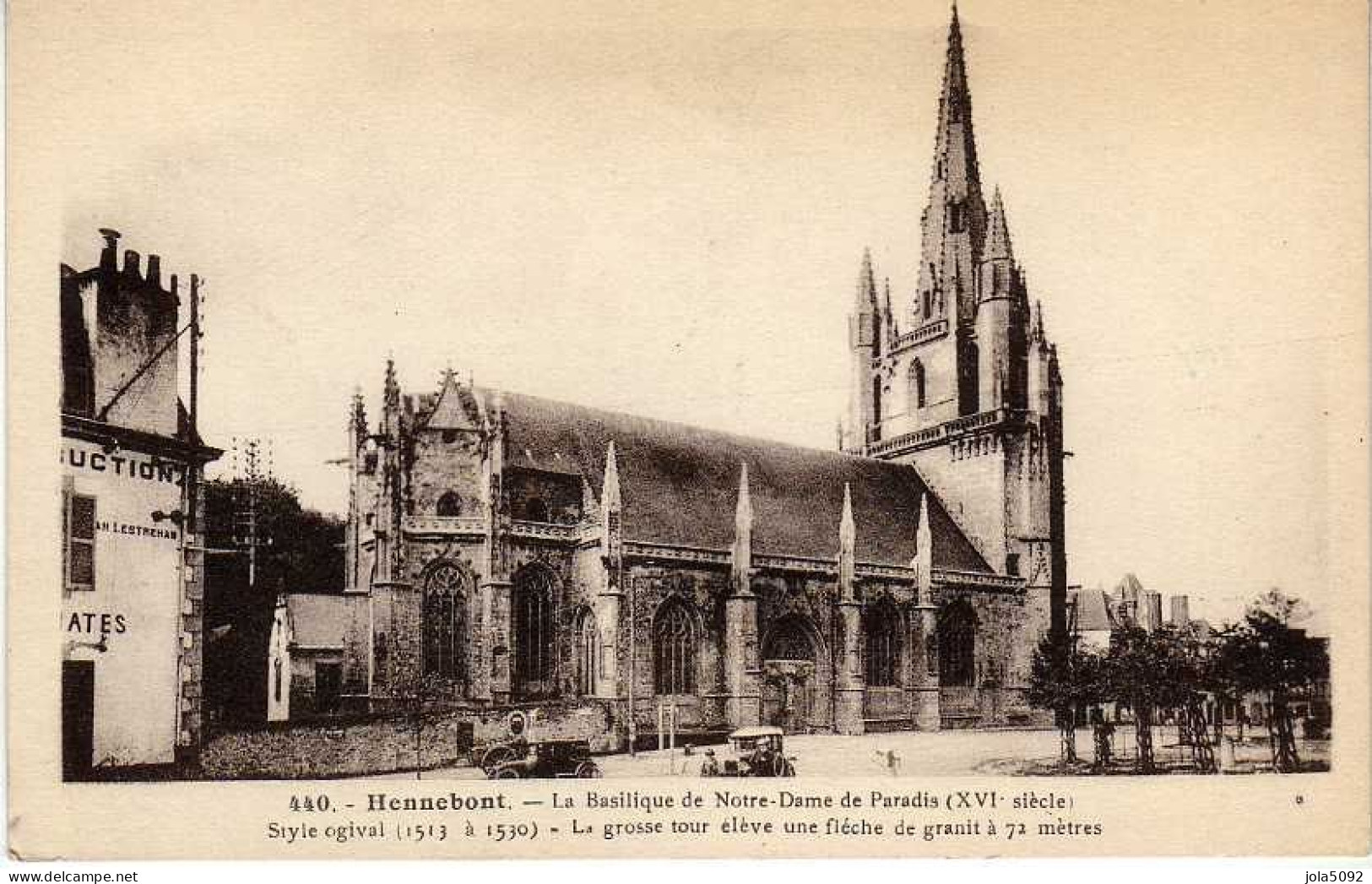 56 - HENNEBONT - La Basilique De Notre-Dame De Paradis - Hennebont