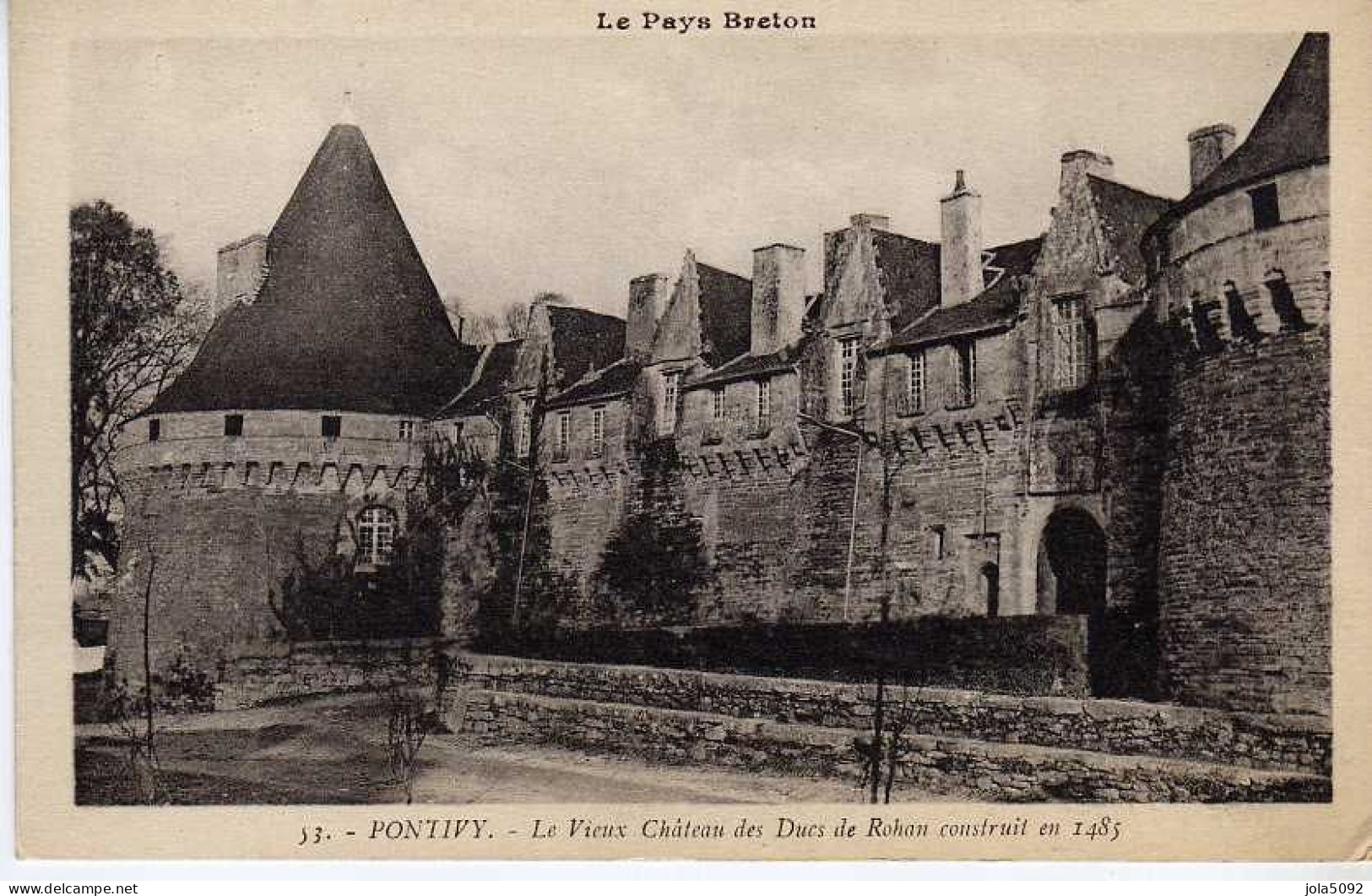 56 - PONTIVY - Le Vieux Château Des Ducs De Rohan - Pontivy