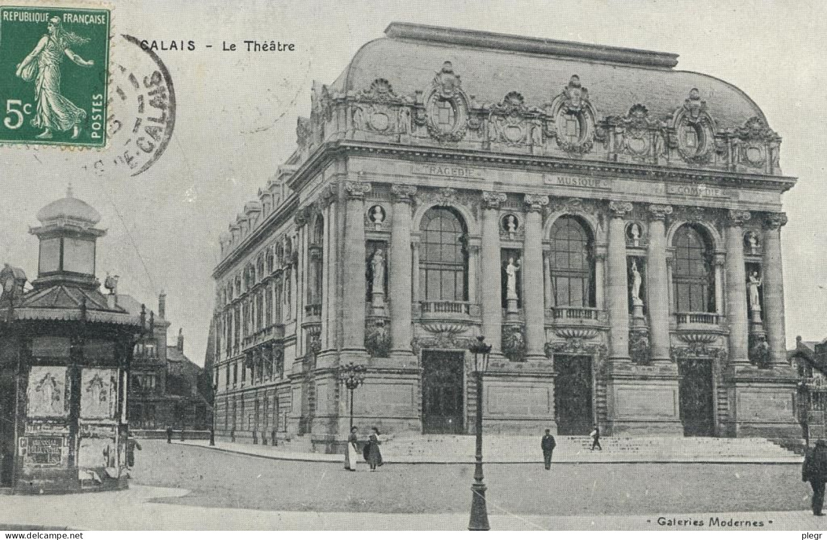 62193 01#2 - CALAIS * - LOT DE 55 CARTES