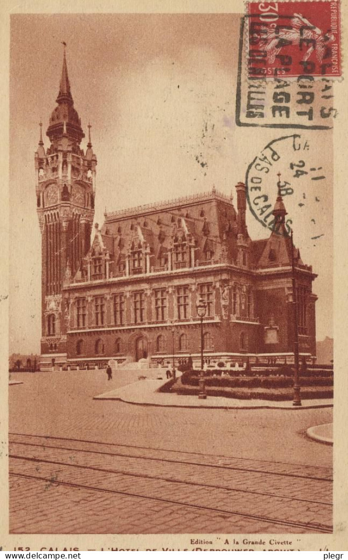 62193 01#2 - CALAIS * - LOT DE 55 CARTES