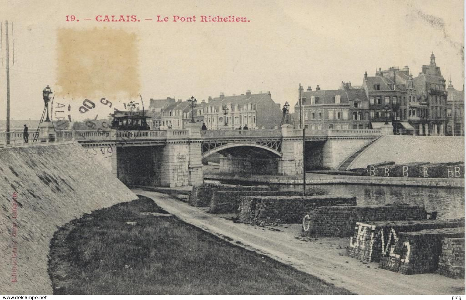 62193 01#2 - CALAIS * - LOT DE 55 CARTES