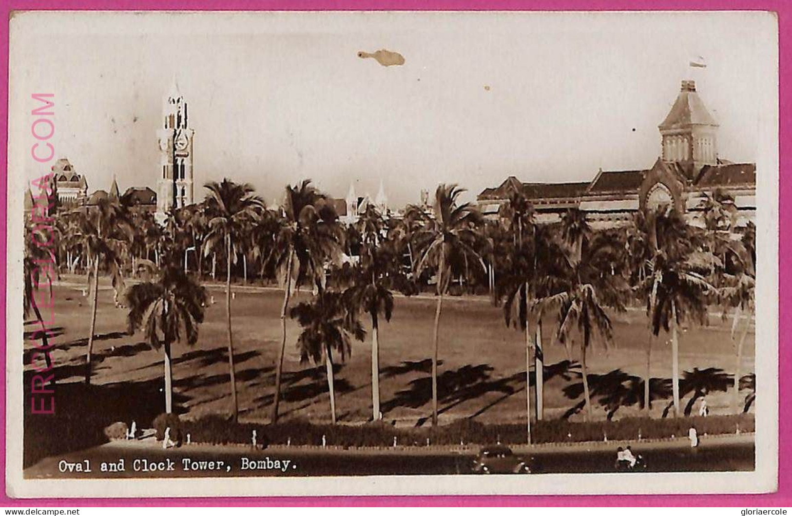 Ag3830  - INDIA - VINTAGE POSTCARD -  Bombay - 1953 - Inde