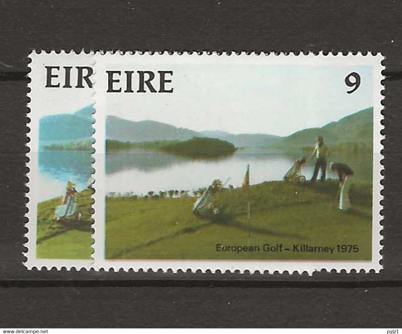 1975 MNH Ireland Mi 322-23 Postfris** - Unused Stamps