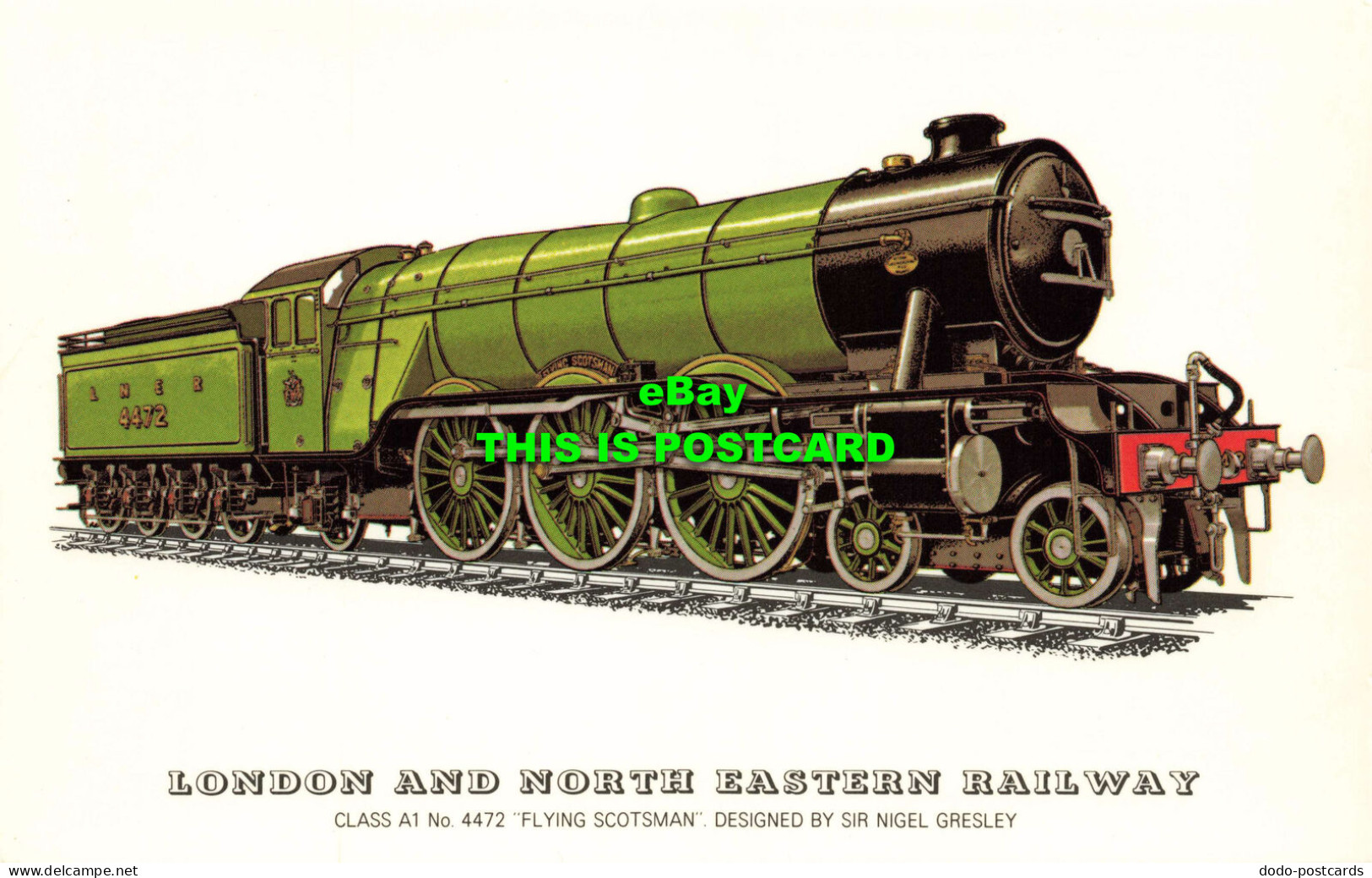 R571388 London And North Eastern Railway. Class A1. No. 4472. Flying Scotsman. S - Otros & Sin Clasificación