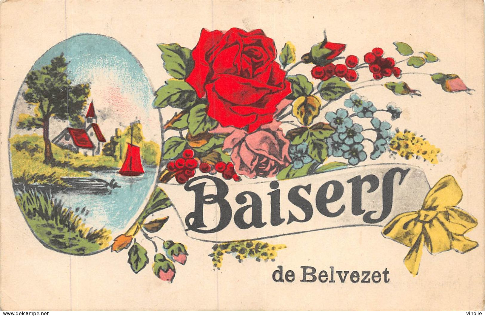 24-5704 : SOUVENIR DE... BAISERS DE BELVEZET - Altri & Non Classificati