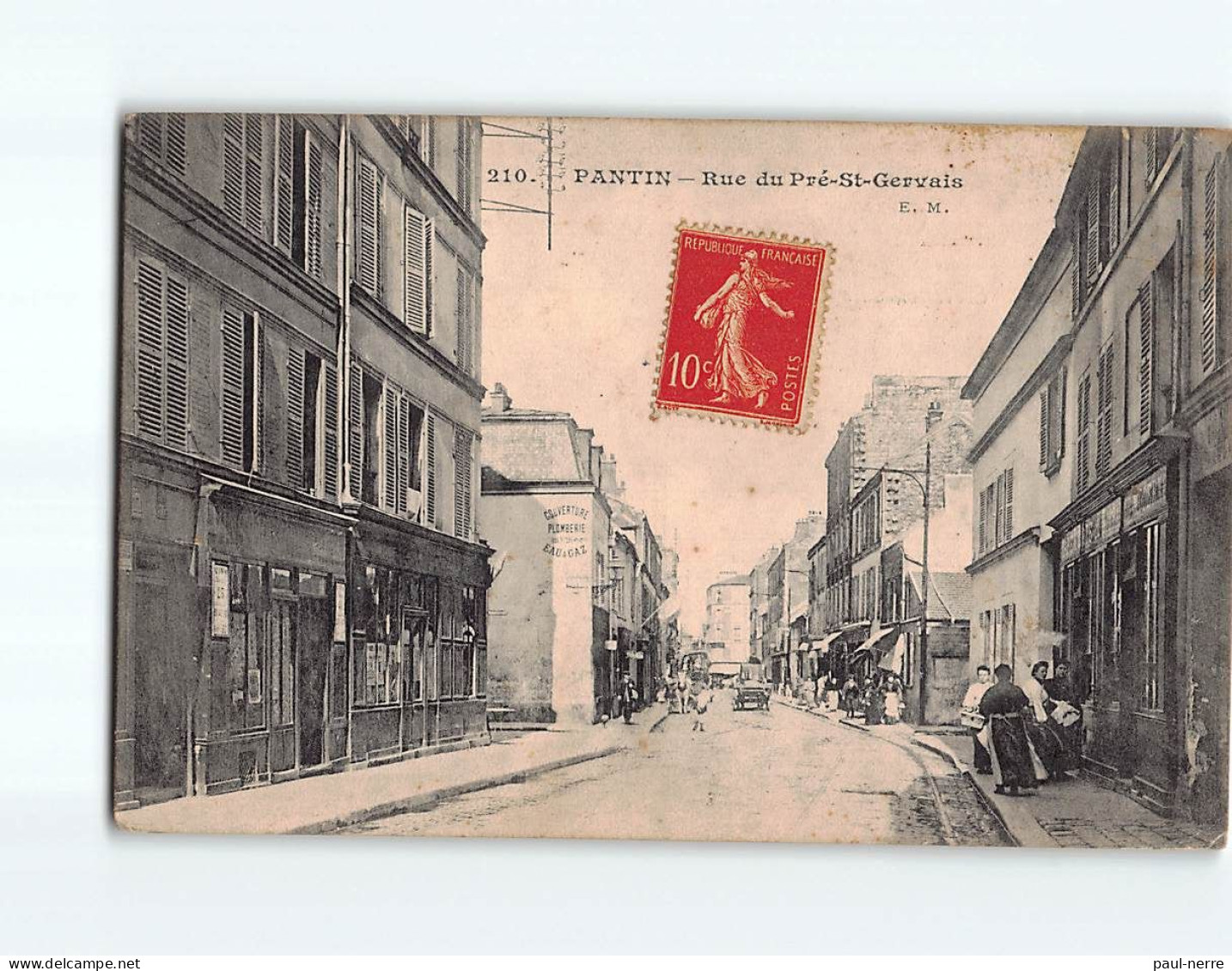 PANTIN : Rue Du Pré Saint-Gervais - état - Pantin