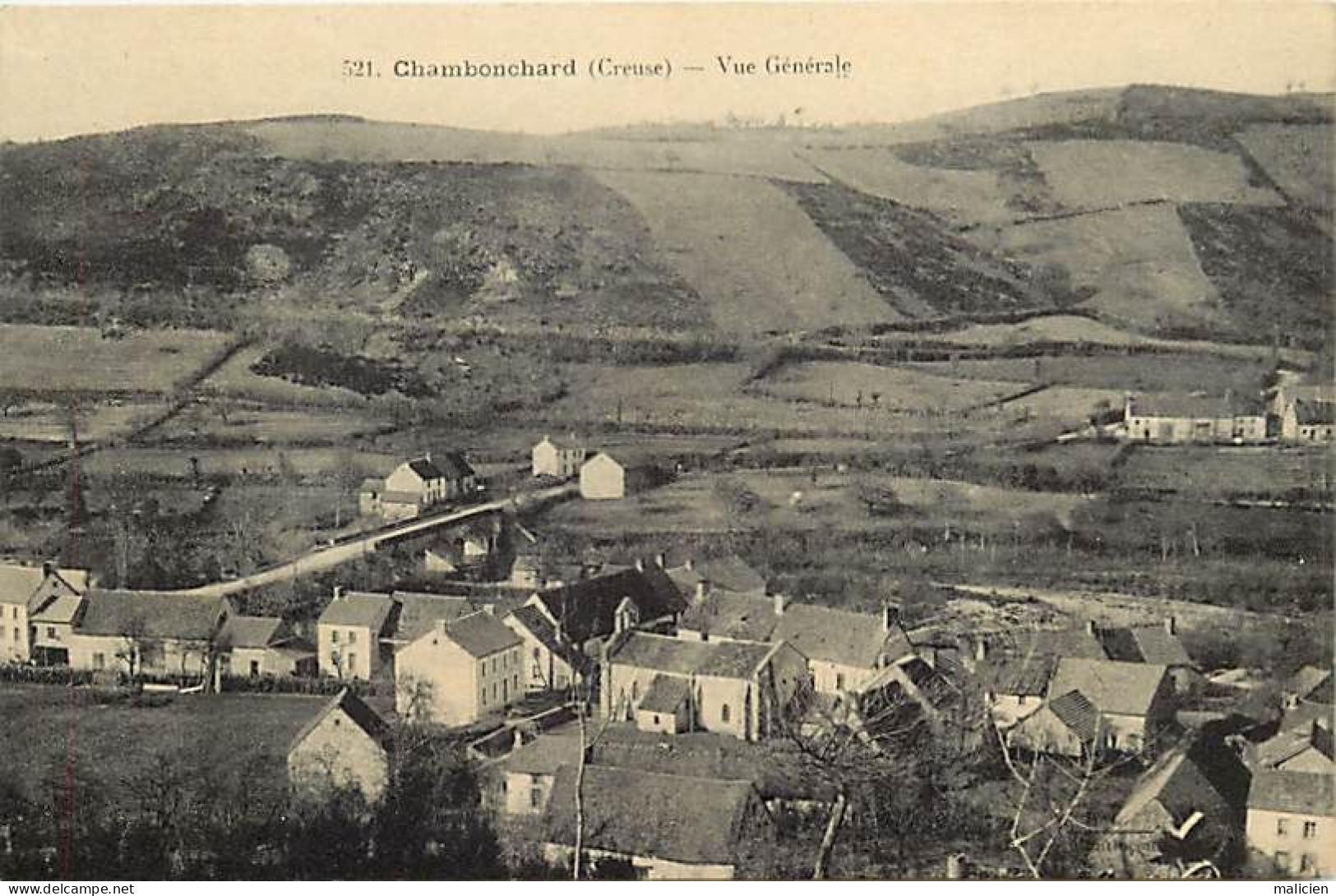 - Creuse -ref-A586- Chambonchard - Vue Generale - - Other & Unclassified