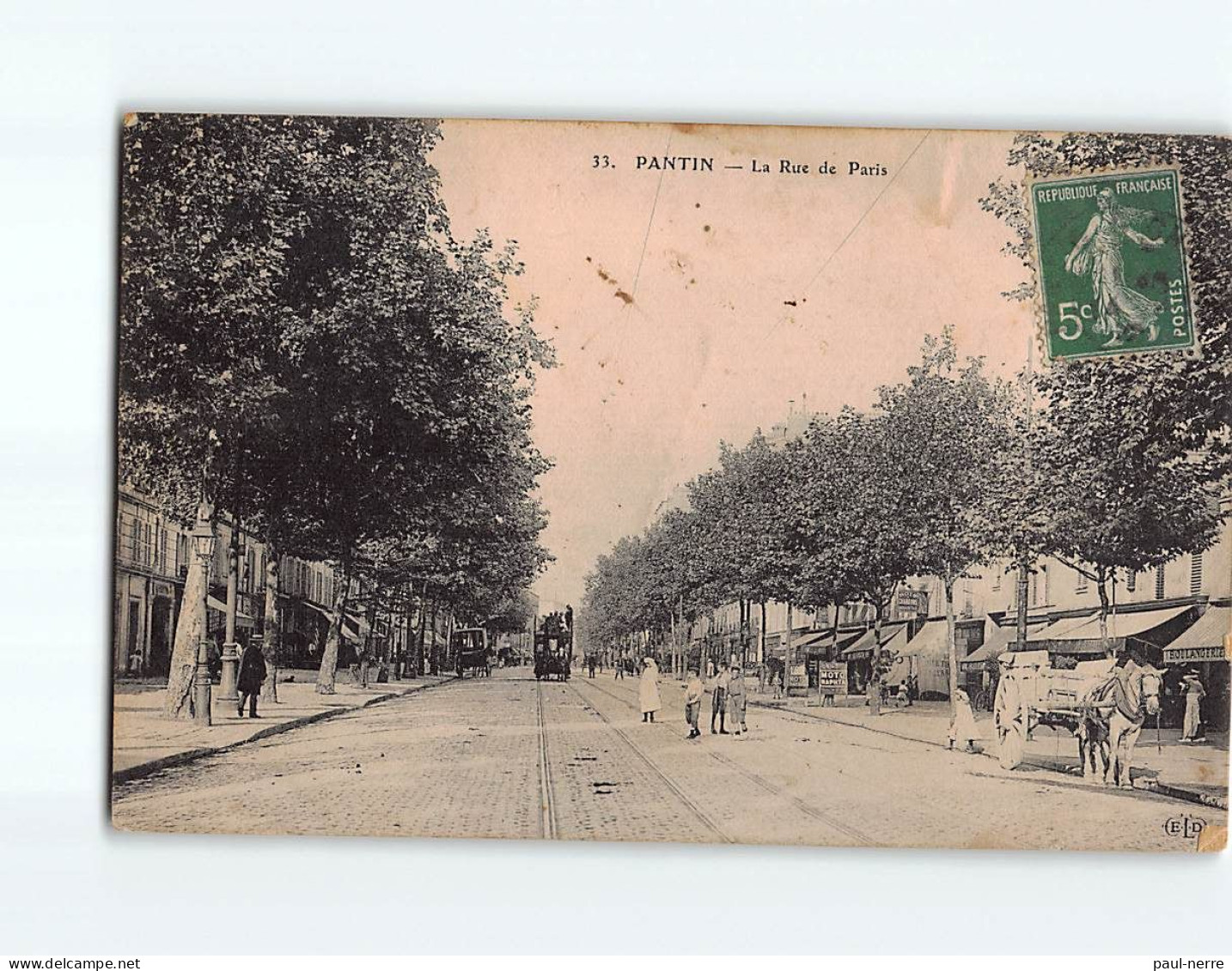 PANTIN : Rue De Paris - état - Pantin