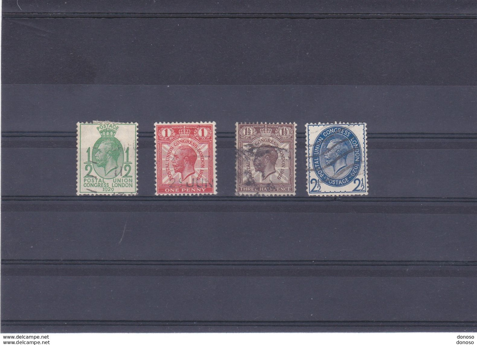 GB 1929 UPU Yvert 179-82 Oblitéré, Used Cote : 20 Euros - Used Stamps