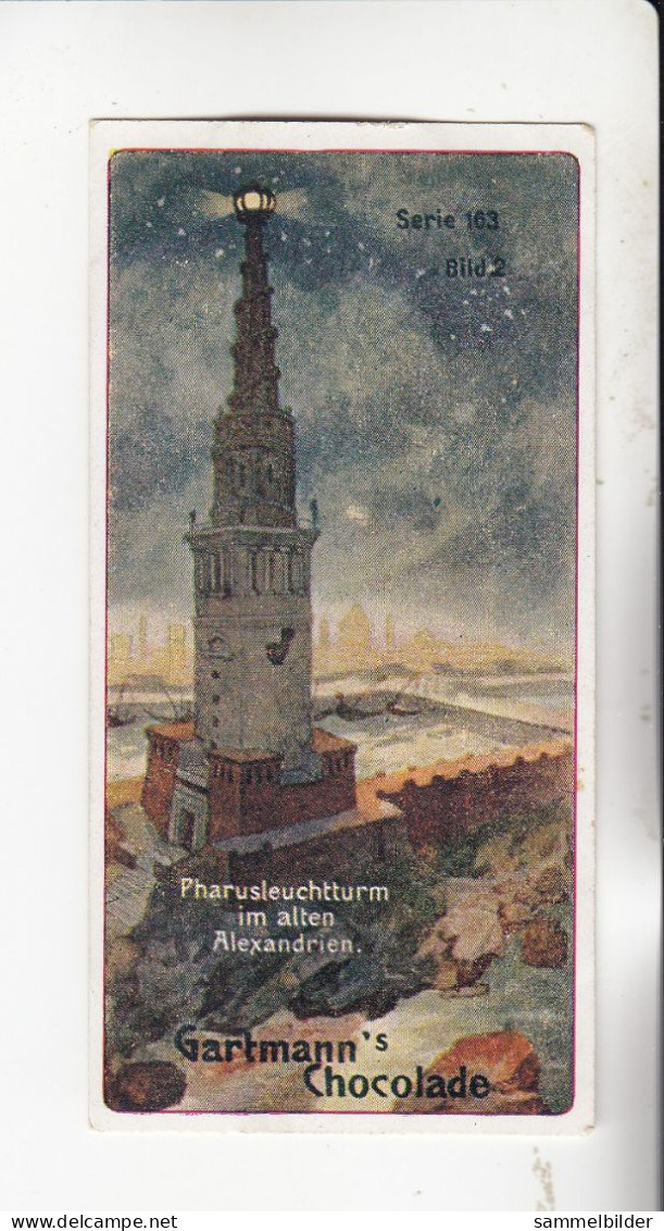 Gartmann  Leuchttürme Pharusleuchtturm Im Alten Alexandrien    Serie 163 #2 Von 1906 - Autres & Non Classés