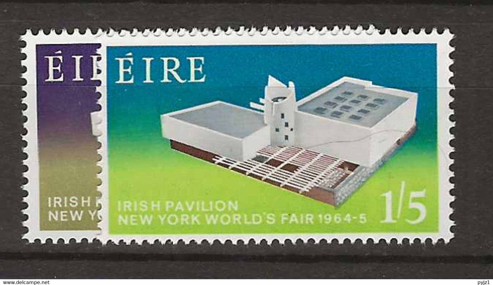 1964 MNH Ireland Mi 165-66 Postfris** - Unused Stamps