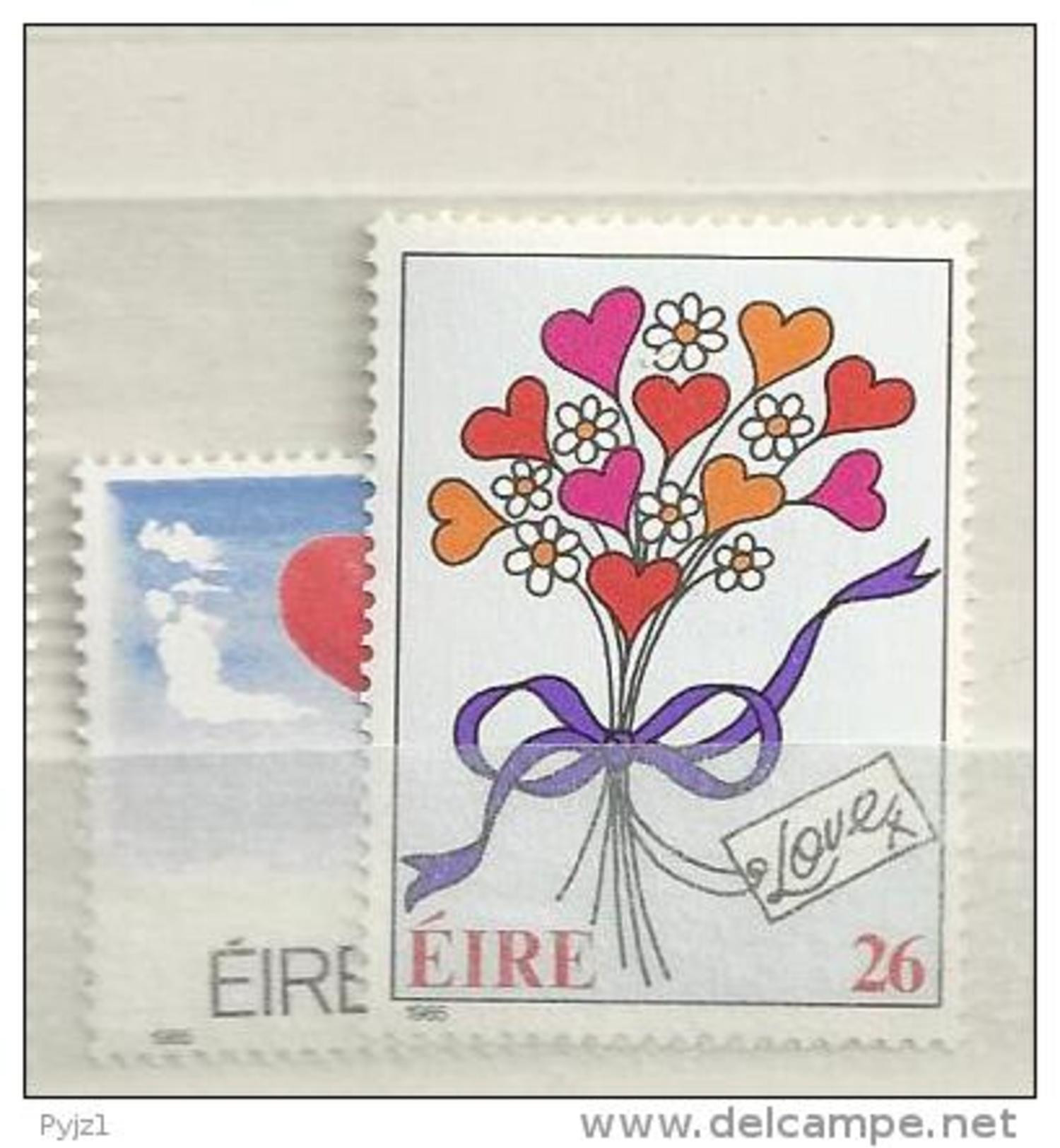 1985 MNH Ireland Mi 553-54 Postfris** - Unused Stamps