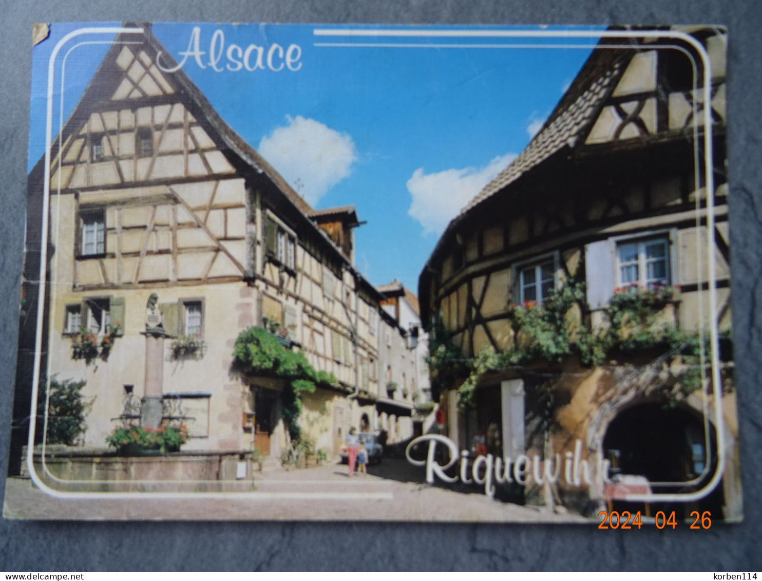 RIQUEWIHR  FONTAINE DE LA SINN - Riquewihr