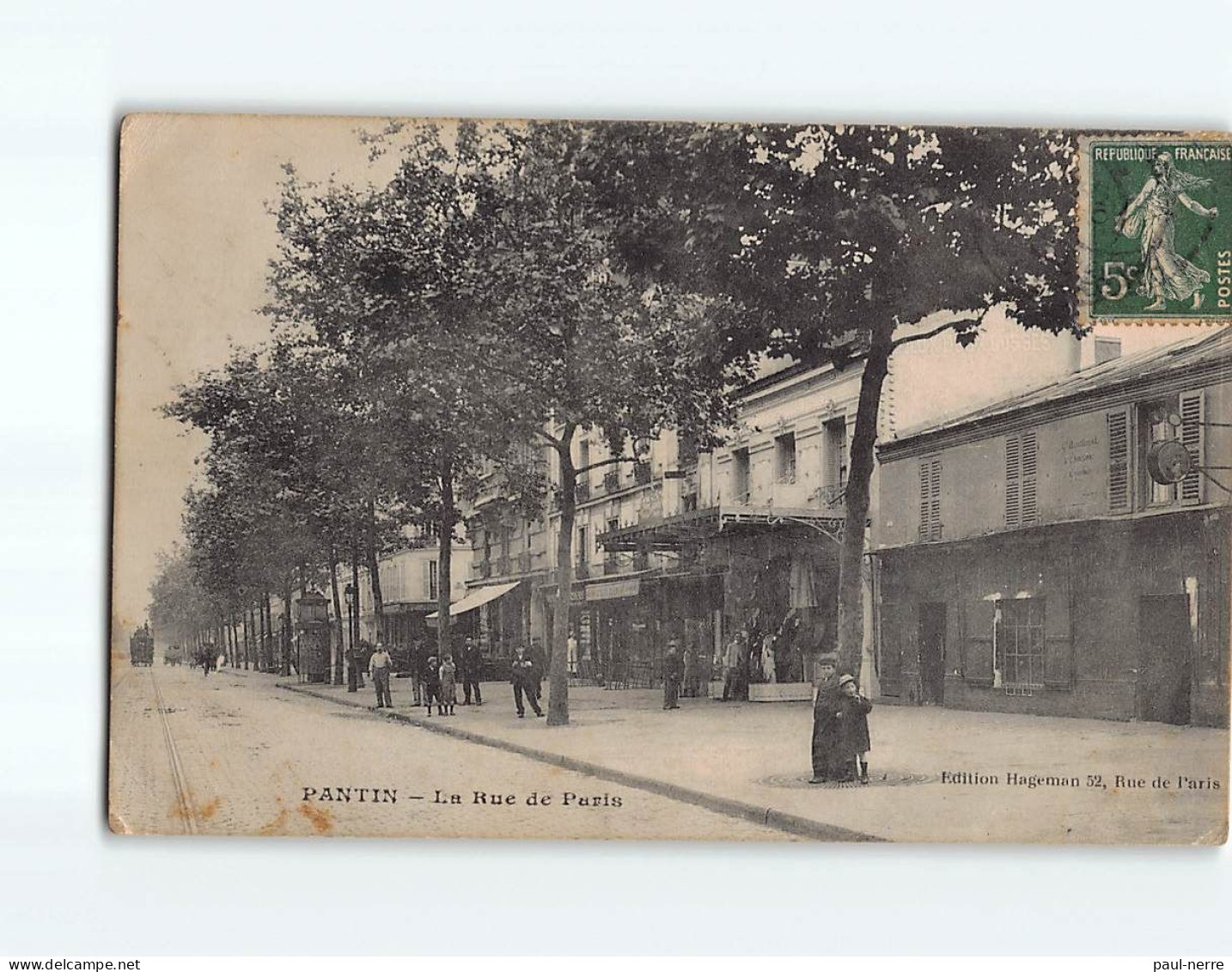 PANTIN : La Rue De Paris - état - Pantin