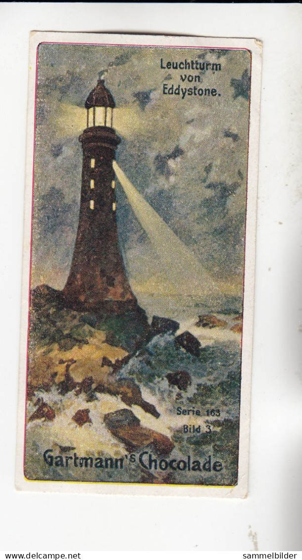 Gartmann  Leuchttürme Leuchtturm Von Eddystone England    Serie 163 #3 Von 1906 - Autres & Non Classés