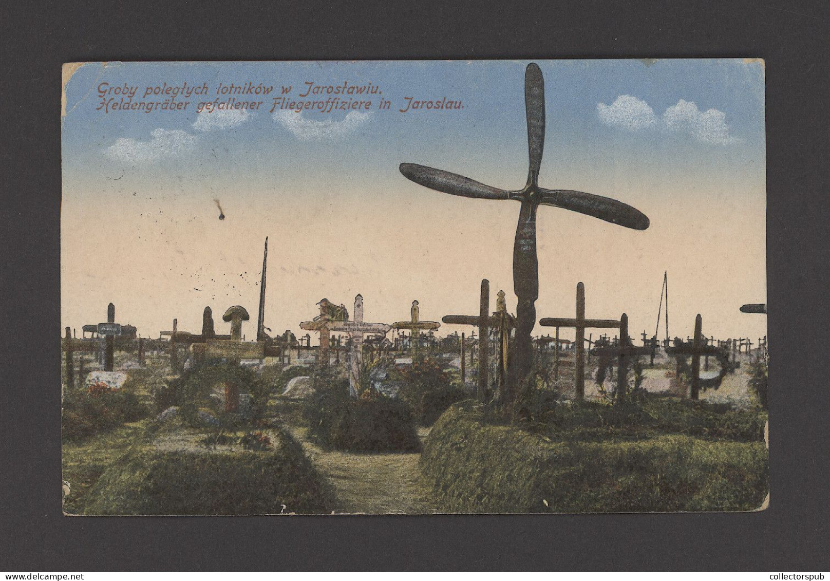 POLAND WWI. Vintage Postcard, Jaroslau - Pologne