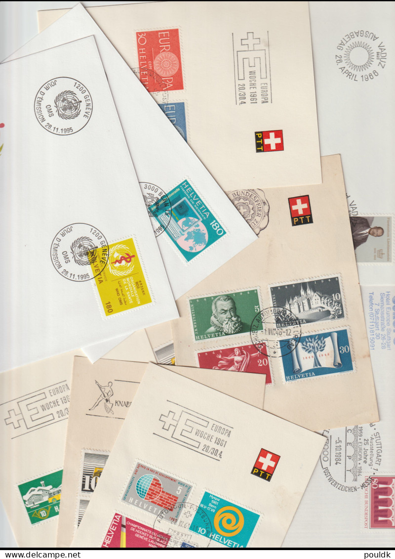 650 Covers From Every Corner Of The World. FDC, PC, MX And Ordinary Covers, Mostly Modern, Odds And Ends - Verzamelingen (zonder Album)