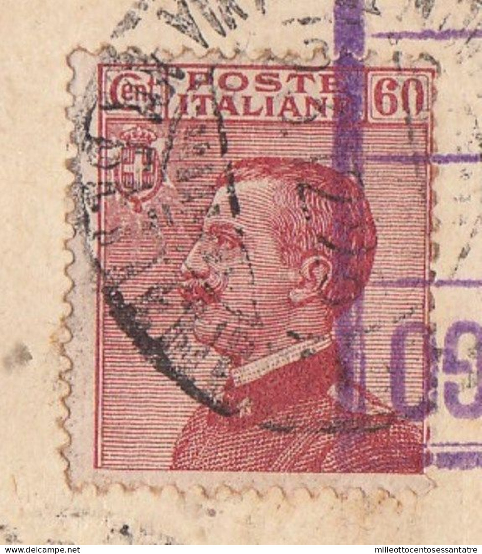 1528  - REGNO - Cartolina Postale Italiana Da Cent.40 Bruno Del 1925 Da Genova A Desenzano - RACCOMANDATA - - Postwaardestukken