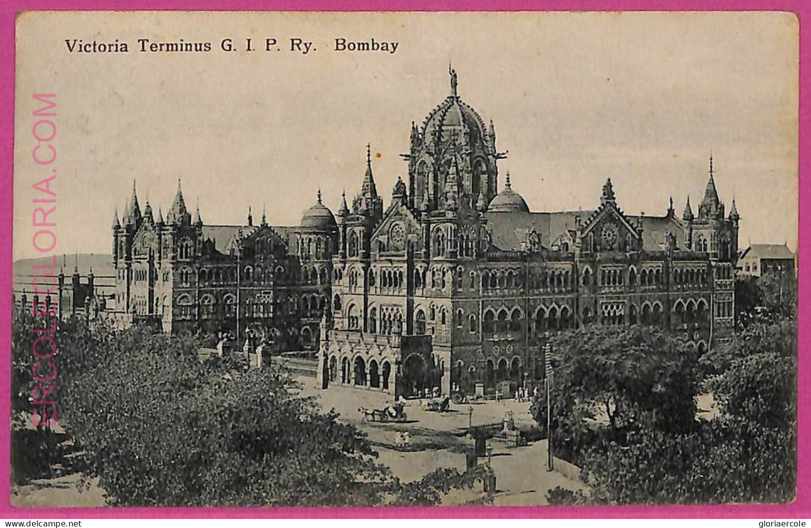 Ag3839  - INDIA - VINTAGE POSTCARD - 1926 - Bombay - India