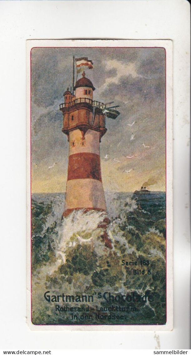 Gartmann  Leuchttürme Der Rotesandleuchtturm Butjadingen Deutschland     Serie 163 #5 Von 1906 - Other & Unclassified