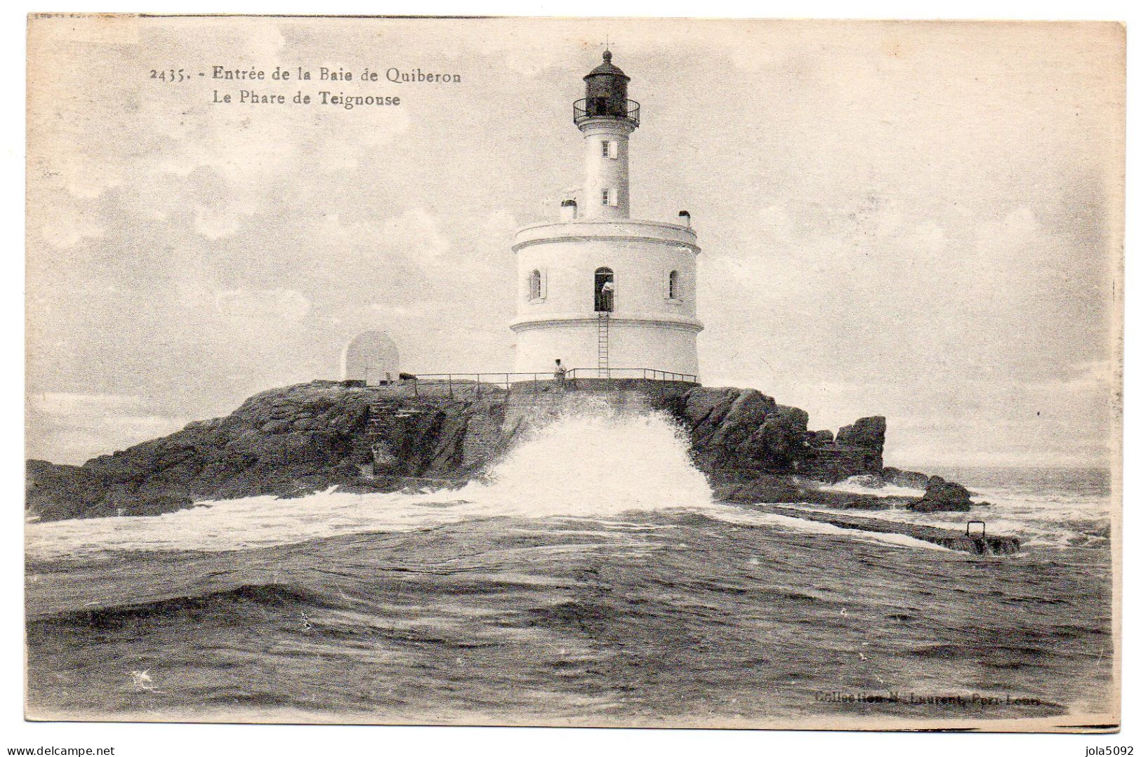 56 - Entrée De La Baie De QUIBERON - Le Phare De Teignouse - Quiberon