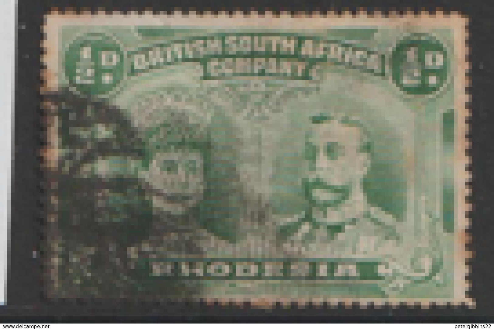 Rhodesia  1910 SG  167 1/2d  Perf 15  Fine Used - Rhodesië (1964-1980)