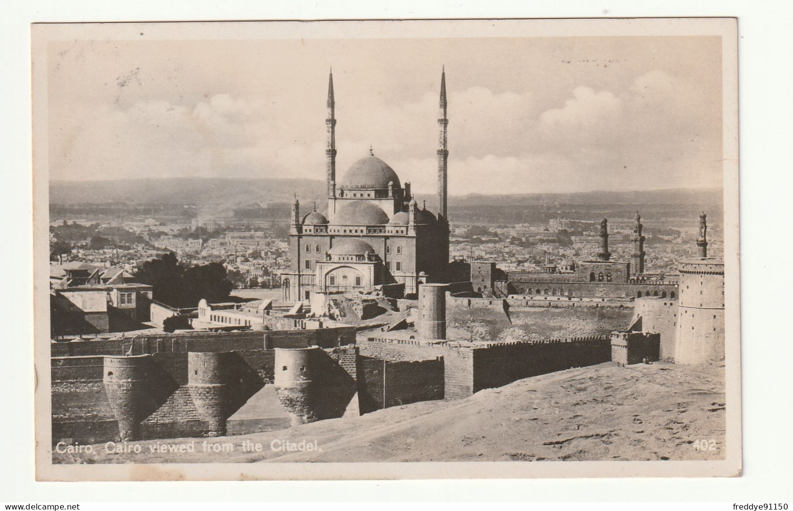 Egypte . Le Caire . Viewed From The Citadel . 1937 - Kairo