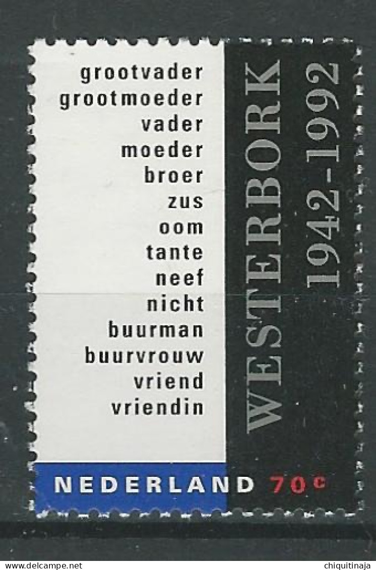 Nederland 1992 “Campo De Concentración De Westerbork” MNH/** - Ongebruikt