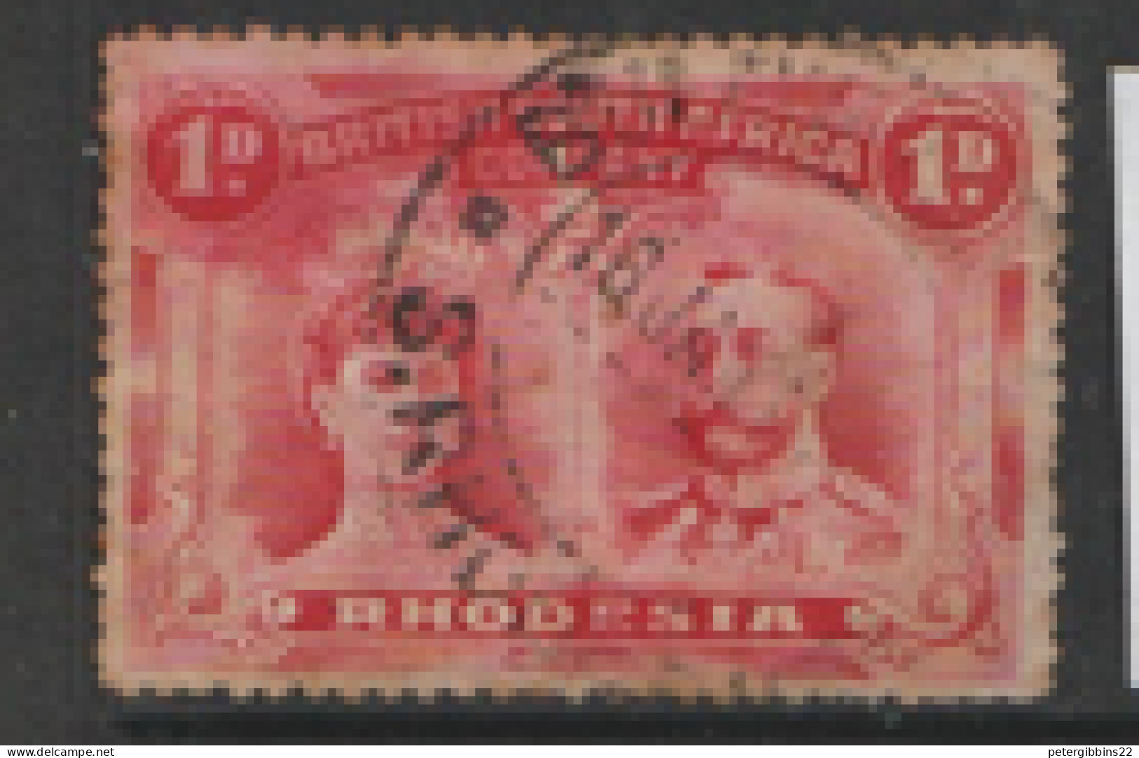 Rhodesia  1910 SG  170b   1d  Perf 15  Fine Used - Rodesia (1964-1980)