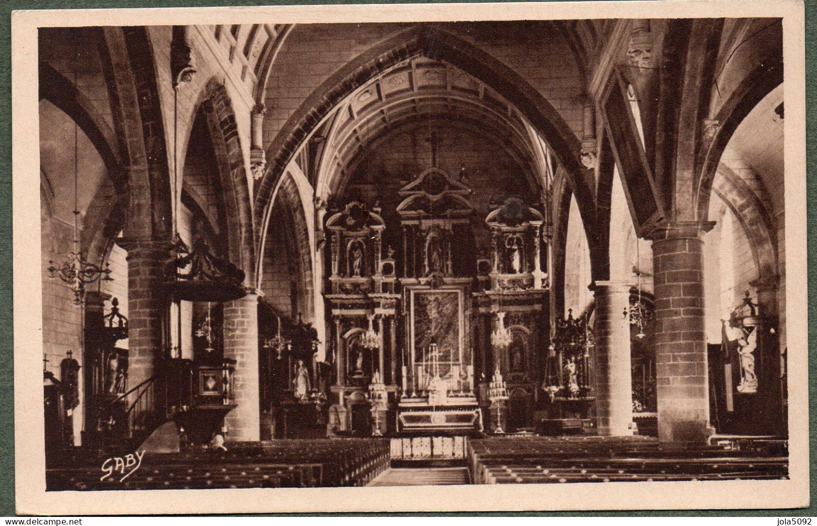 56 - AURAY - Intérieur De L'Eglise Saint-Gildas - Auray