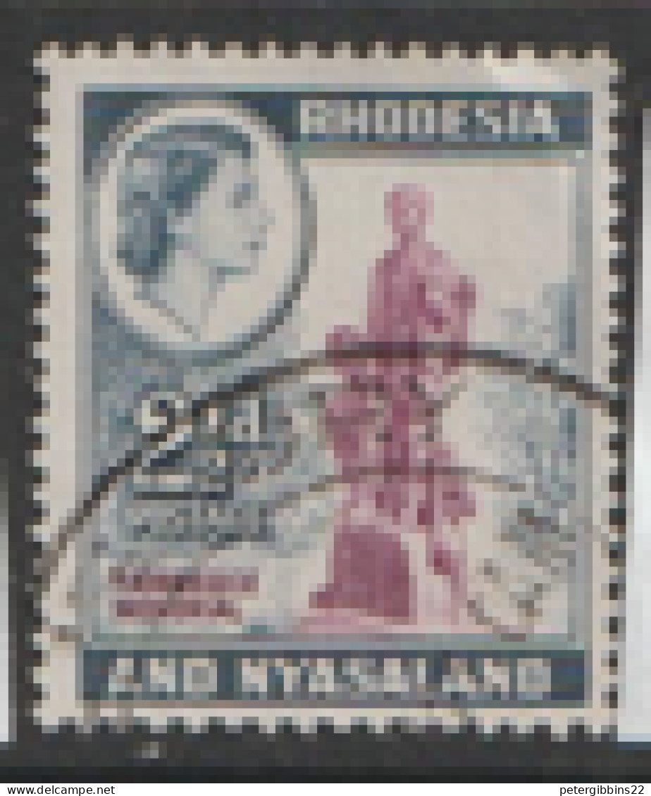 Rhodesia  1957 SG  21 2.1/2d    Fine Used - Rhodesia & Nyasaland (1954-1963)
