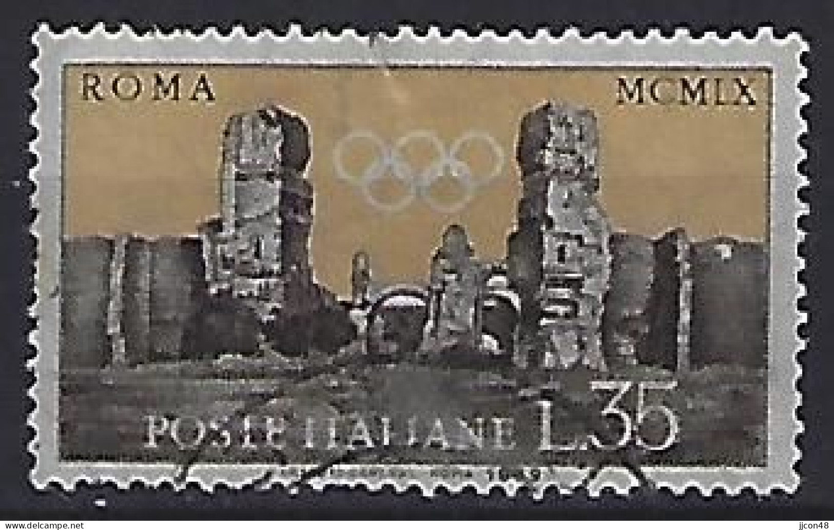 Italy 1959  Olympische Sommerspiele 1960 Rom  (o) Mi.1041 - 1946-60: Usati