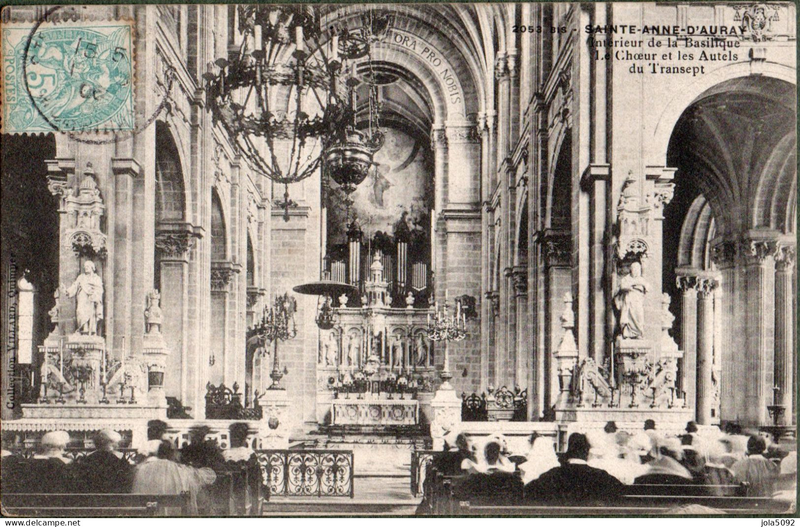 56 - SAINTE-ANNE-D'AURAY - Intérieur De La Basilique - Sainte Anne D'Auray