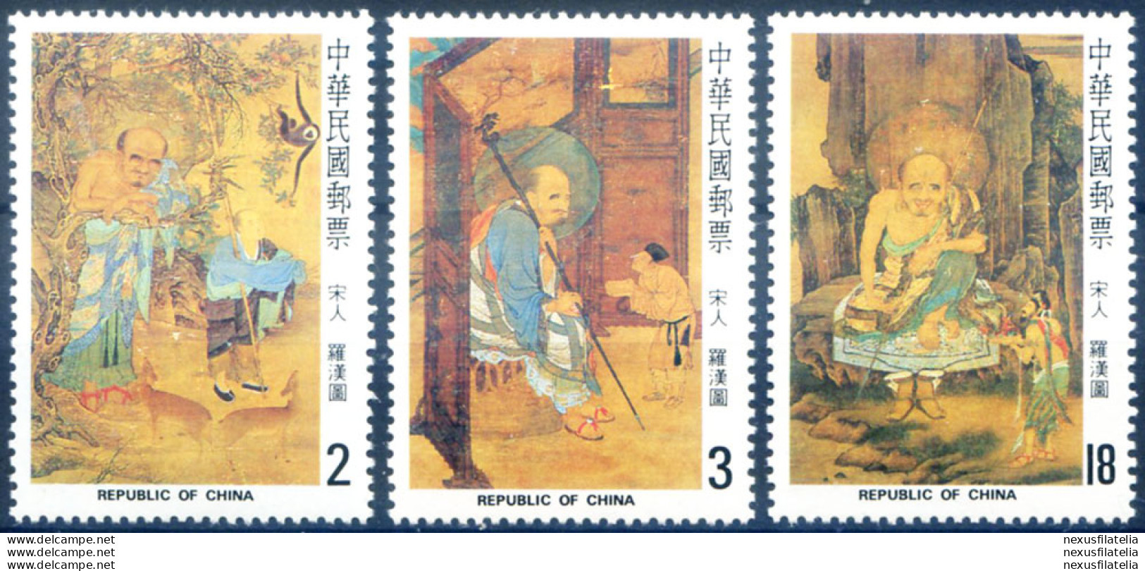 Dipinti Di Liu Sung-nien 1982. - Altri & Non Classificati
