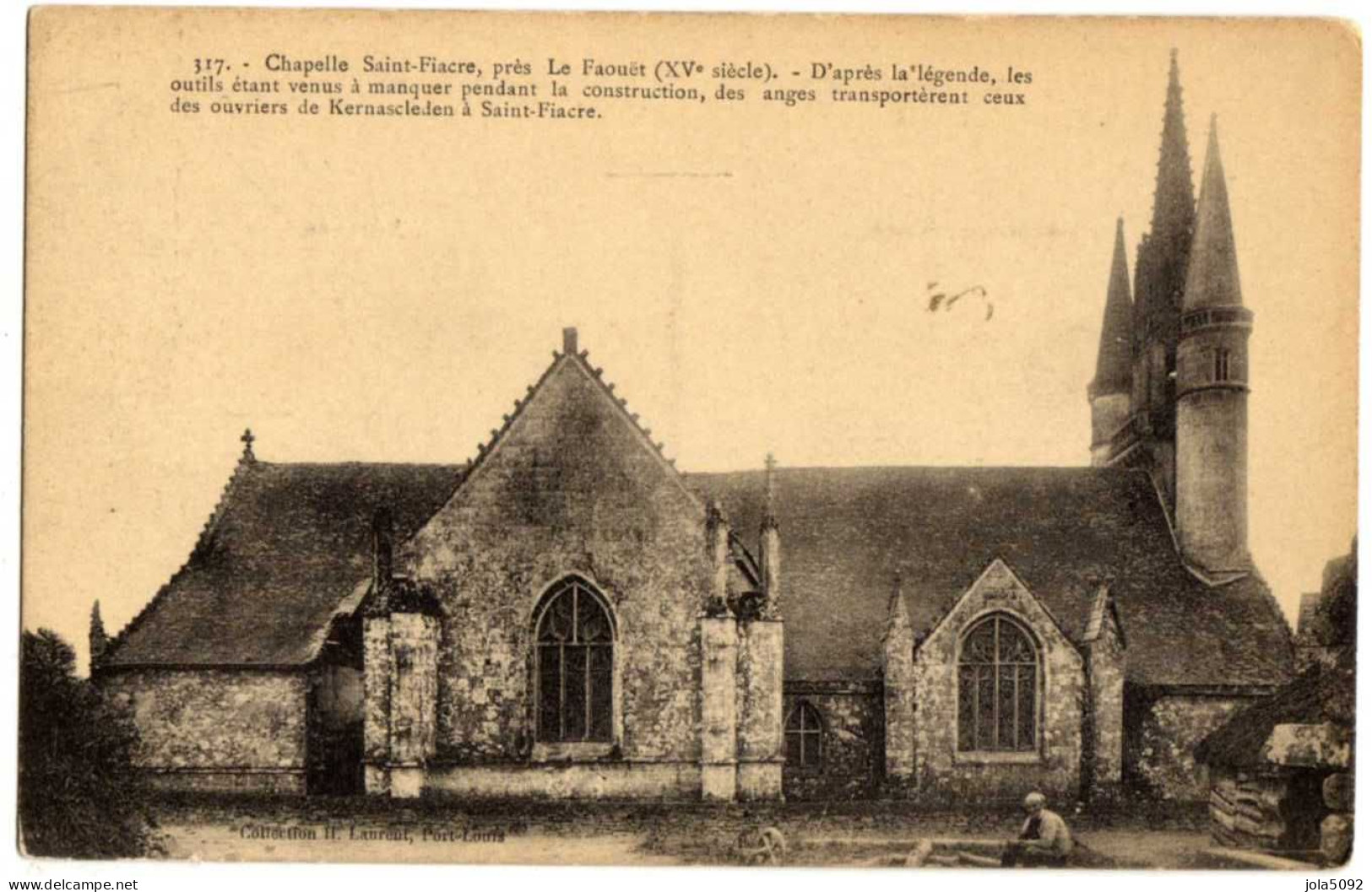 56 - LE FAOUET - Chapelle Saint-Fiacre - Faouët