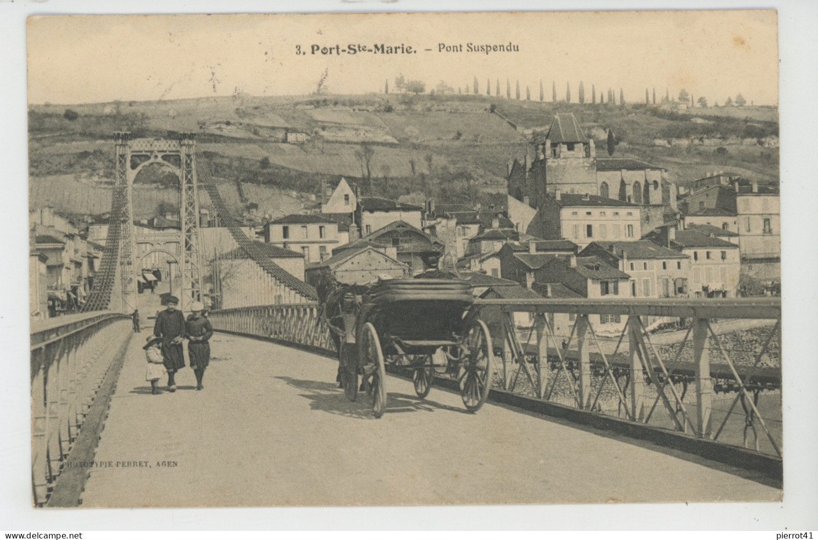 PORT SAINTE MARIE - Pont Suspendu - Other & Unclassified