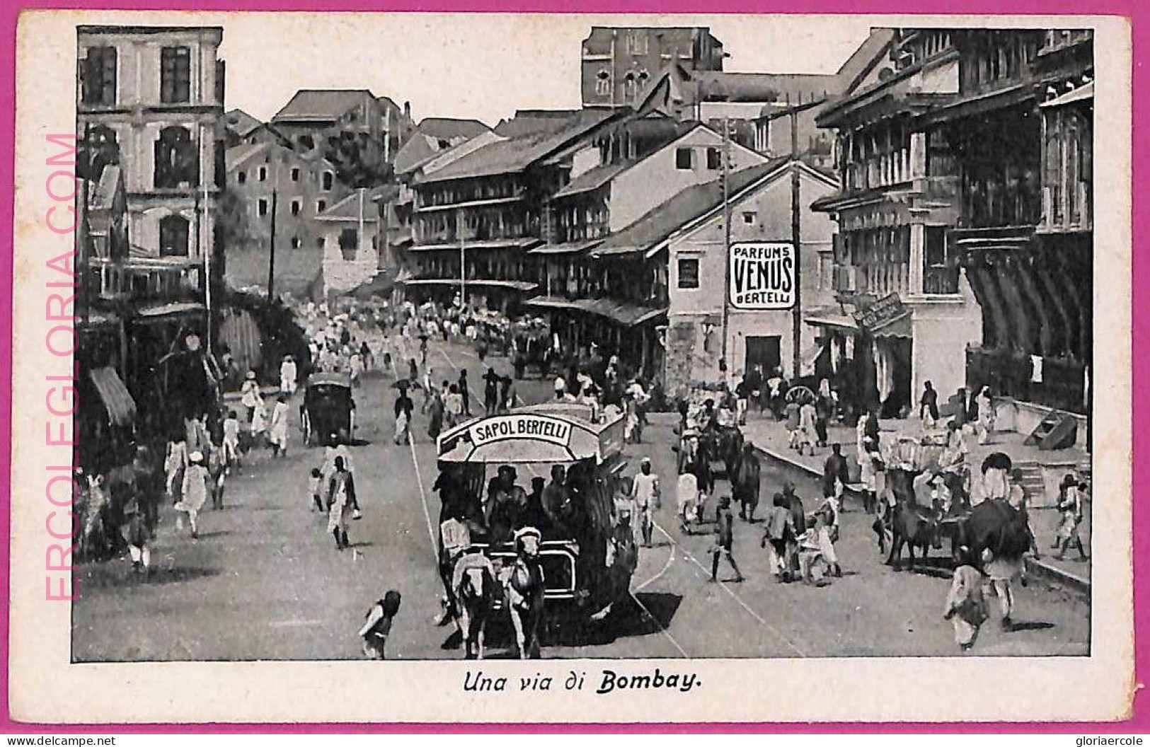 Ag3853  - INDIA - VINTAGE POSTCARD  - Bombay - Inde