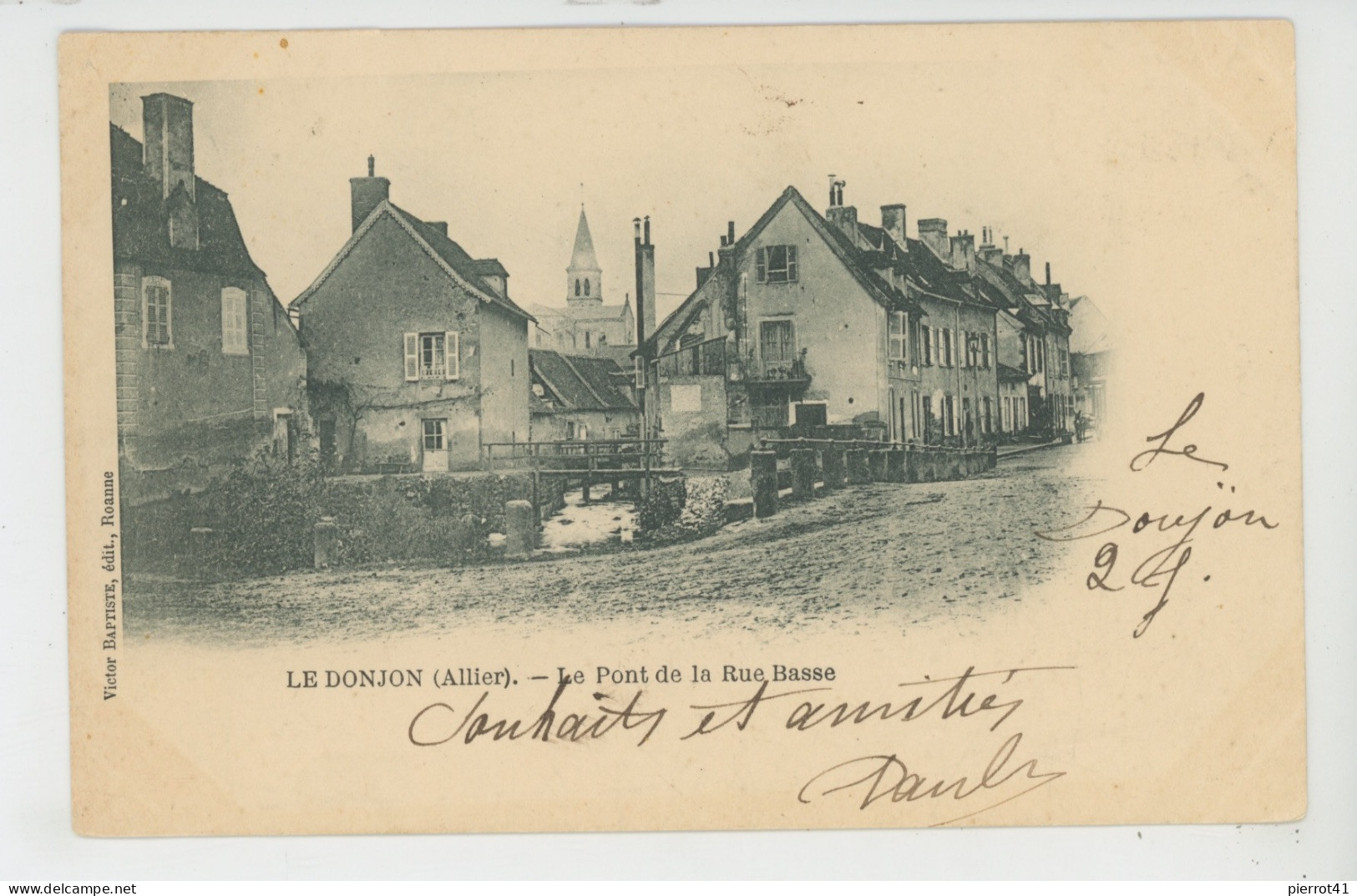 LE DONJON - Le Pont De La Rue Basse - Sonstige & Ohne Zuordnung