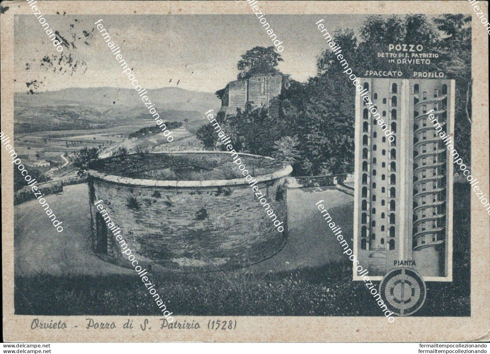 Bh457 Cartolina Orvieto Pizzo S.patrizio Provincia Di Terni - Terni