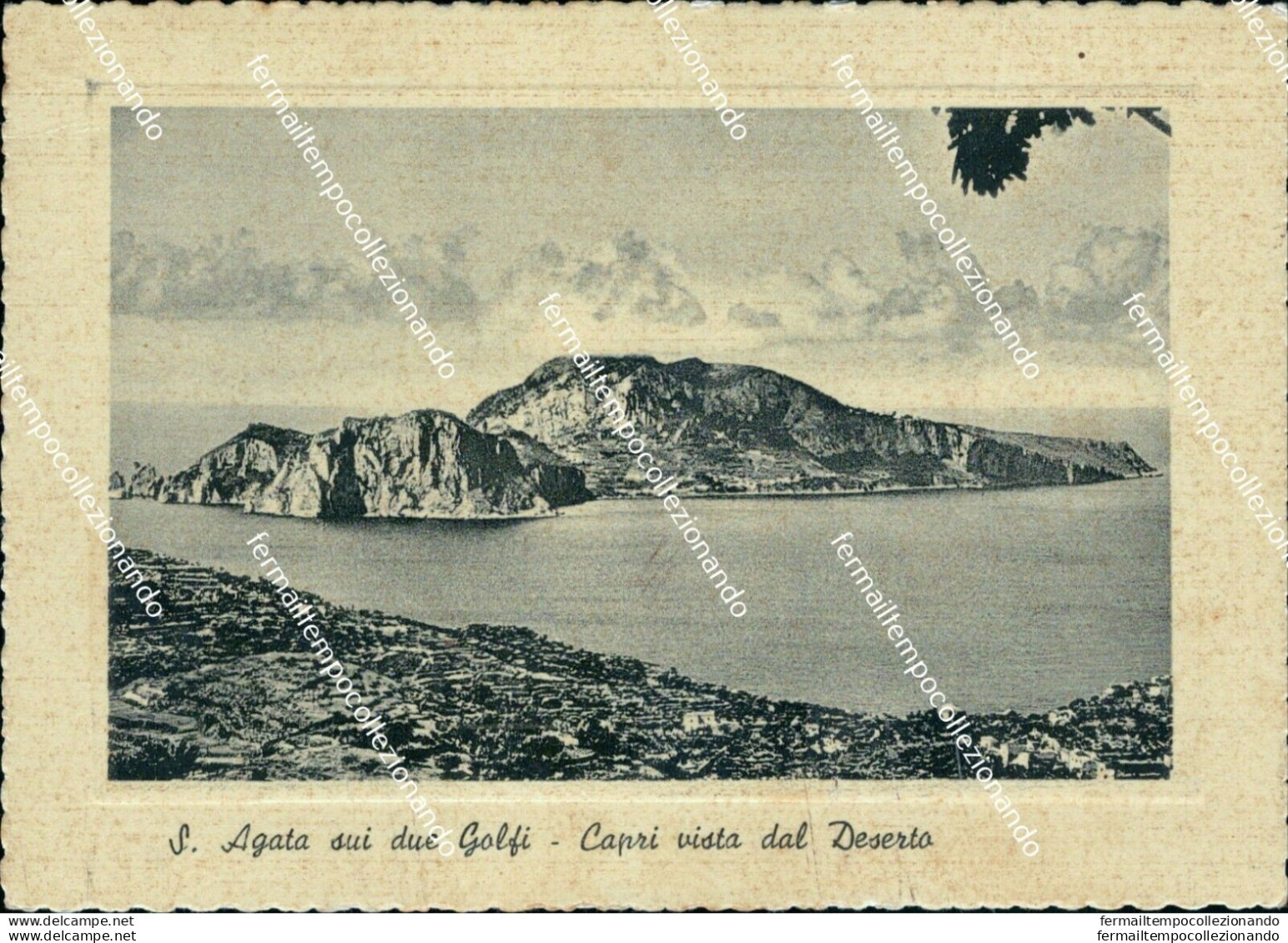 N808 Cartolina S.agata Sui Due Golfi Provincia Di Napoli - Napoli