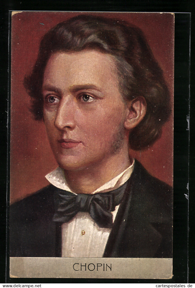 AK Bildnis Des Komponisten Chopin  - Entertainers